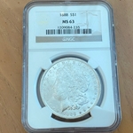 1888 Morgan Silver Dollars Certified / Slabbed MS63 - 235