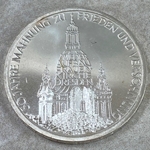1995-J 50th anniversary of destruction of Frauenkirche in Dresden, 10 Deutsche Mark