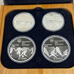 1976 Canada 4-Coin Silver Montreal Olympics