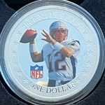 2017 Fiji One Dollar, Tom Brady - 2000 NFL Draft