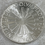 1972-G 10 Deutsche Mark Olympic Games in Munich, legend "IN MÜNCHEN"