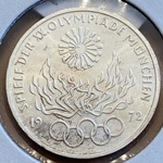 1972-F 10 Deutsche Mark Olympic Games in Munich