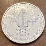 2015 Canada 2 Dollars - Elizabeth II Devil's Brigade; ½ oz.