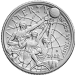 2020-D Basketball Hall of Fame 2020 Uncirculated Clad Half Dollar, Wanted
