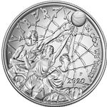 2020-P Basketball Hall of Fame Uncirculated Silver Dollar, Wanted