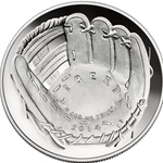 2014-P National Baseball Hall of Fame Proof Silver Dollar Coin, Wanted
