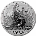 2022 Tuvalu 5 oz Silver, Gods of Olympus Hera - Sell $275.00