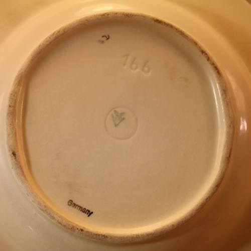 hummel ashtray boy with bird