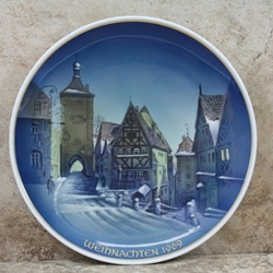 Rosenthal Weihnachten Christmas Plate, 1969