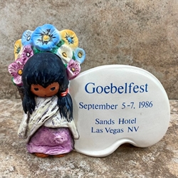 Goebel Figurine, The Children of DeGrazia® Series, 59 025 Goebelfest, Tmk 6, Type 1
