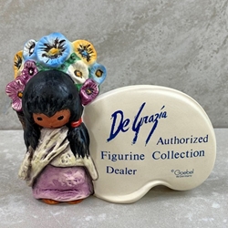 Goebel Figurine, The Children of DeGrazia® Series, 59 025 Authorized Dealer, Tmk 6, Type 2