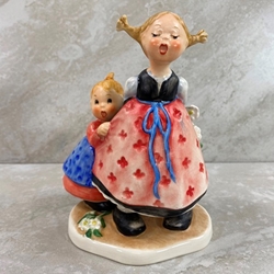 Goebel Figurine, Hahn 507 Two Girls Tmk 4