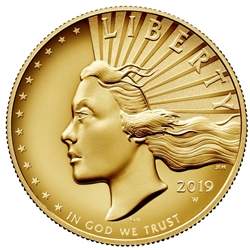 American Liberty 2019 High Relief Gold Coin, Wanted