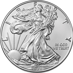 2021 Silver Eagles, Uncirculated, Type II