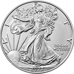 2022 Silver Eagles, Uncirculated, Type II