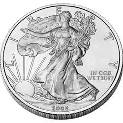 2008 Silver Eagles, Uncirculated