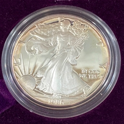 1986 American Eagle One Ounce Silver Proof