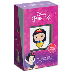 2021 Niue Disney Princess – Snow White 1oz Silver Chibi Coin