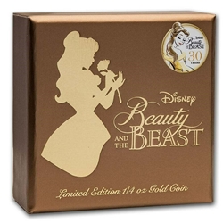 2021 Niue Beauty and the Beast 30th Anniversary $25 Wanted Sold $800.00