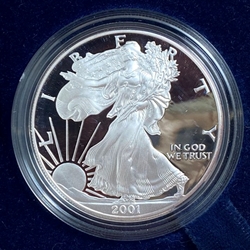 2001 American Eagle One Ounce Silver Proof