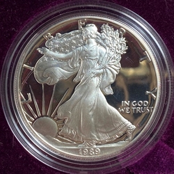 1989 American Eagle One Ounce Silver Proof