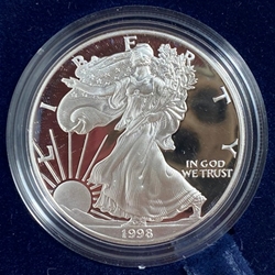 1998 American Eagle One Ounce Silver Proof