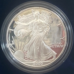 2000 American Eagle One Ounce Silver Proof