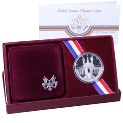 1984-S Proof Olympic Silver Dollar