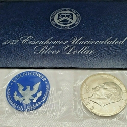1974-S Eisenhower Dollar 40% Silver Uncirculated