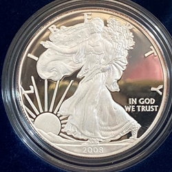 2008 American Eagle One Ounce Silver Proof