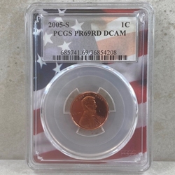 2005-S U.S. Cent Proof Certified / Slabbed