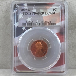 2007-S U.S. Cent Proof Certified / Slabbed