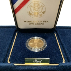 1994-W Proof World Cup $5 Gold Coin