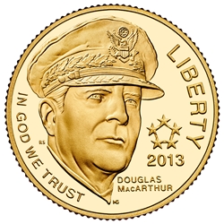 2013-W Proof 5 Star Generals $5 Gold Coin, 2 Each