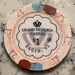 Grand Victoria Casino, $1.00 Elgin, IL