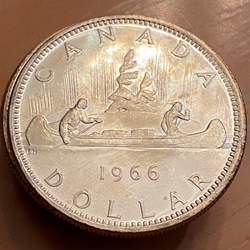 1966 Canada Dollar