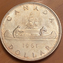 1961 Canada Dollar