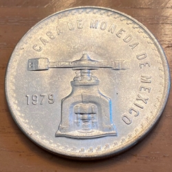 1979 Casa de Moneda de México 33.625 Grams .925 % Ag