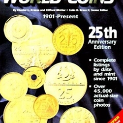 1998 Standard Catalog of World Coins 1901-Present, 25th Edition