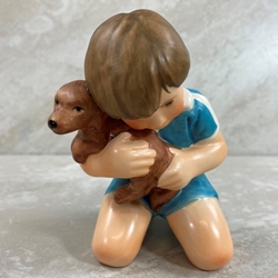 Goebel Figurines, Marian Flahavin, 11 502 Puppy Love 230 of 1,000 Tmk 6