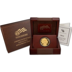2011-W American Buffalo One Ounce Gold Proof Coin, 1 Each