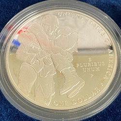 2011-P Proof Medal of Honor Silver Dollar