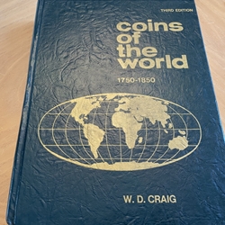 Coins of the World, W.D. Craig, 1750-1850, Third Edition