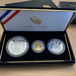 2019-W American Legion 100th Anniversary 2019 Three-Coin Proof Set, 1 Each