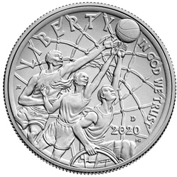 2020-D Basketball Hall of Fame 2020 Uncirculated Clad Half Dollar, Wanted