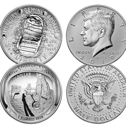 2019-S Apollo 11 50th Anniversary Proof Half Dollar Set, Wanted