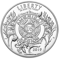 2019-P American Legion 100th Anniversary 2019 Proof Silver Dollar