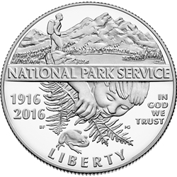 2016-S National Park Service 100th Anniversary Clad Half Dollar Proof Coin, Wanted