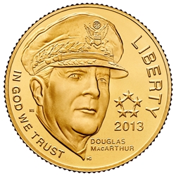 2013-P Uncirculated 5 Star Generals $5 Gold Coin, Wanted