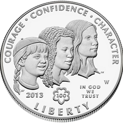 2013-W Girl Scouts of the USA Centennial Proof Silver Dollar, Wanted